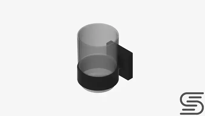 Tumbler Holder - Luxury - Round - With Tumbler - Square Plate