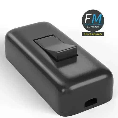 Inline switch 2 3D model Inline switch 2 3D model