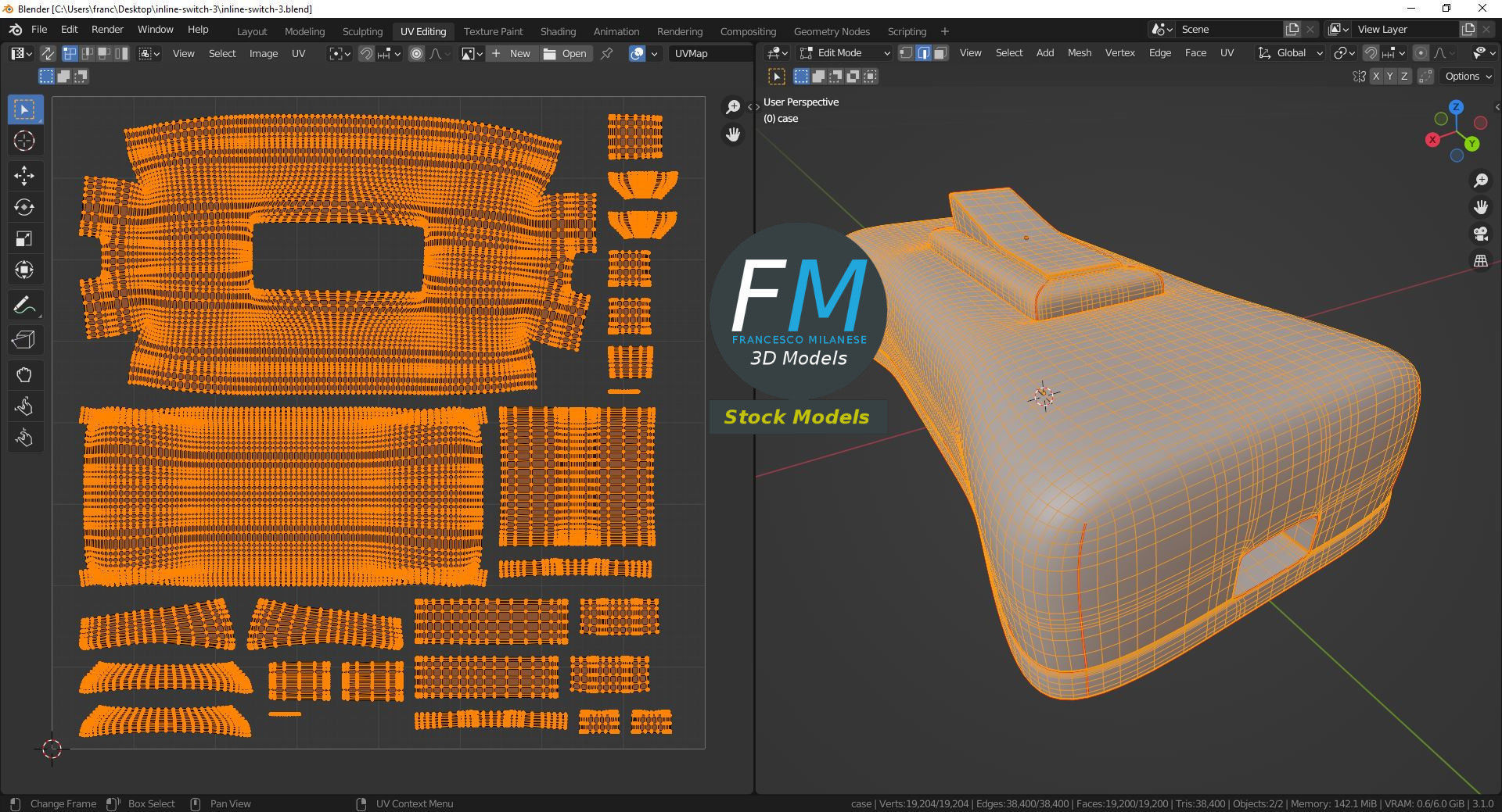 Inline switch 3 3D model_10
