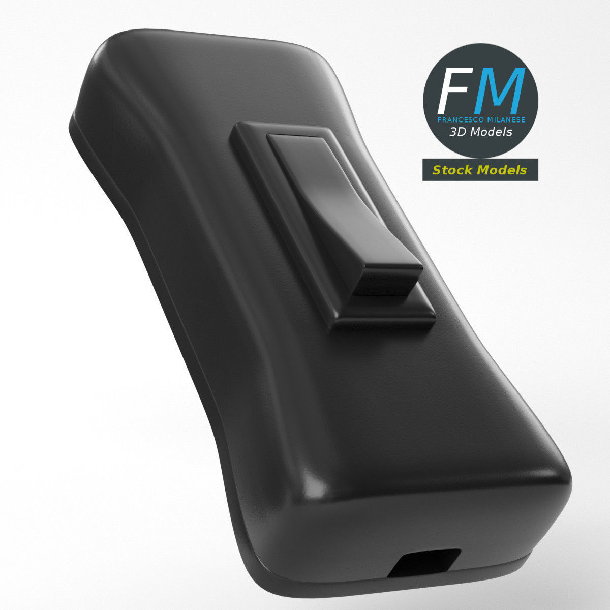 Inline switch 3 3D model_5