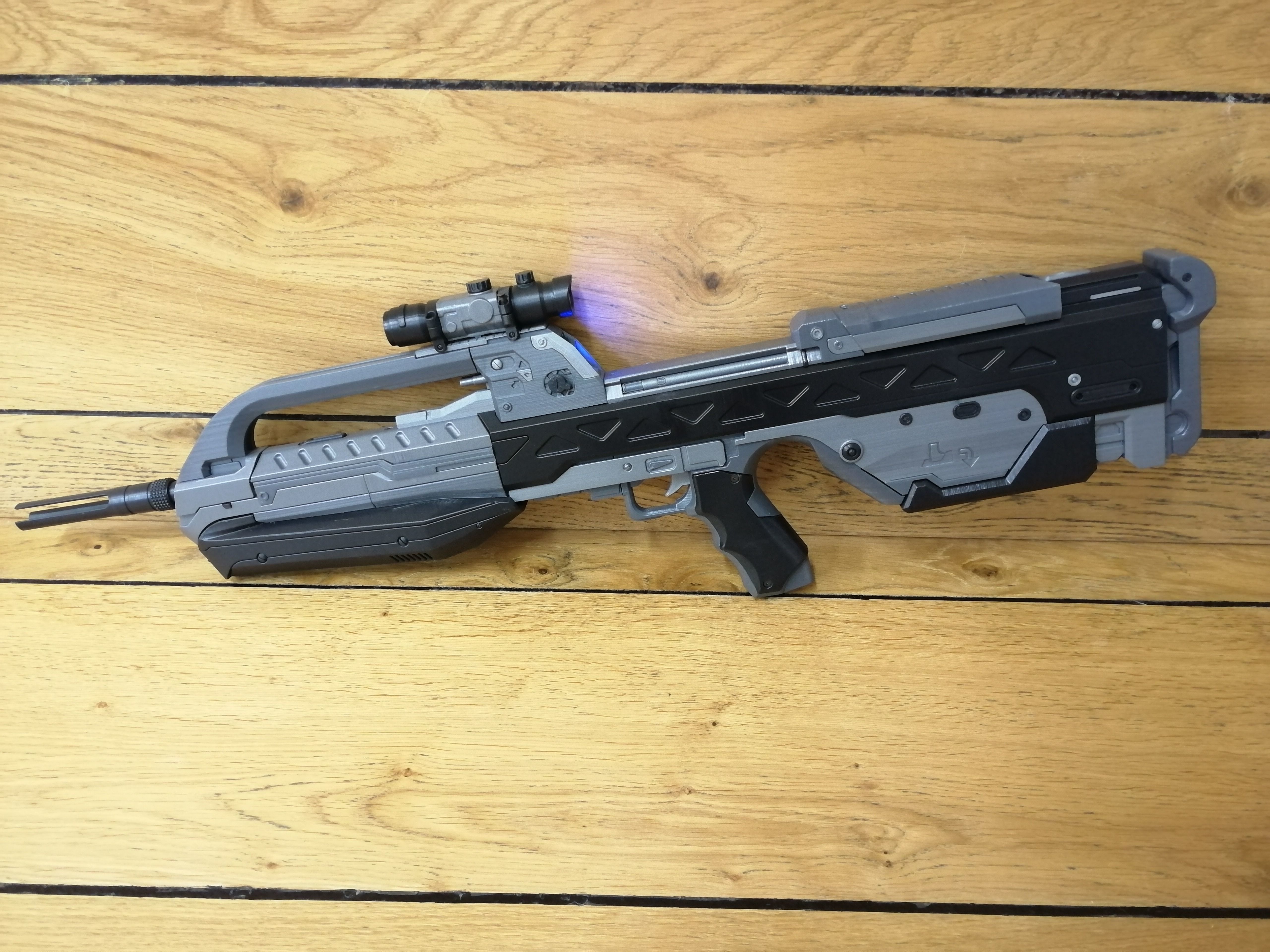BR55 Cannon - Halo 2 - Printable 3d model - STL 3D print model_22