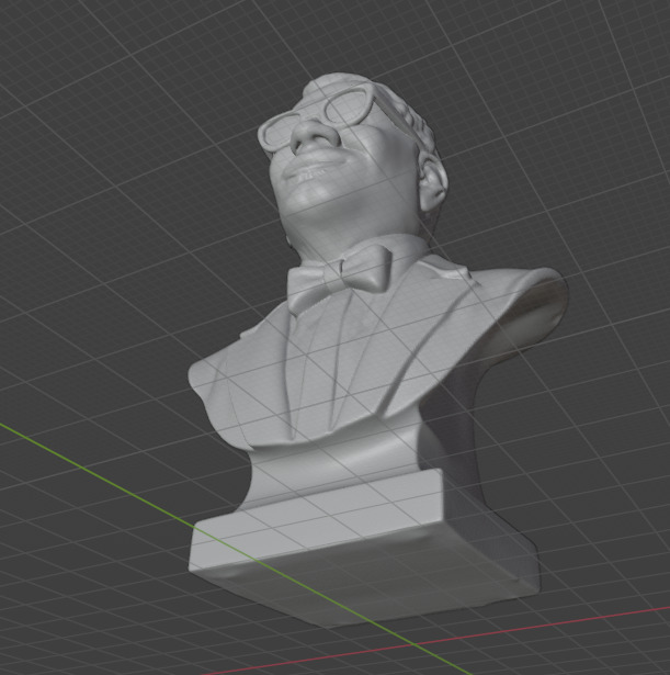 Ray Charles 3D print model_6