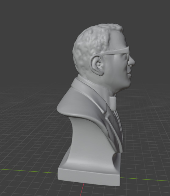 Ray Charles 3D print model_21