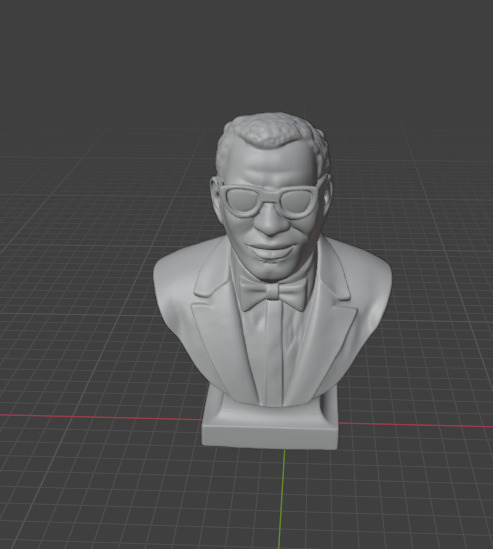 Ray Charles 3D print model_8