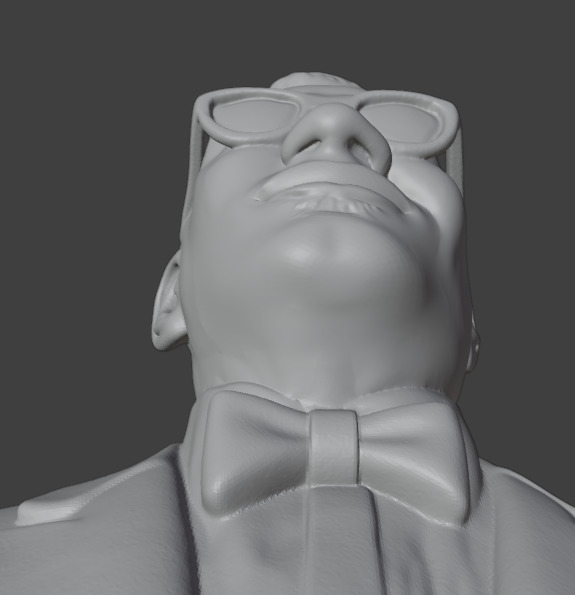 Ray Charles 3D print model_10