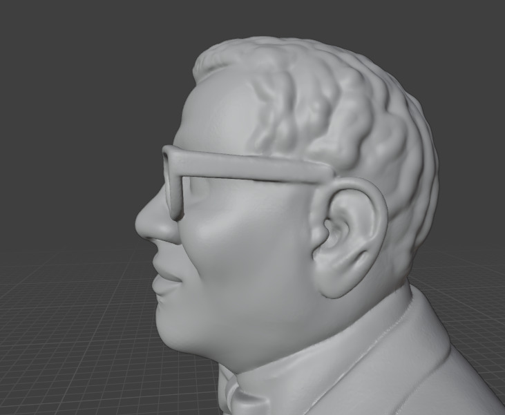 Ray Charles 3D print model_12