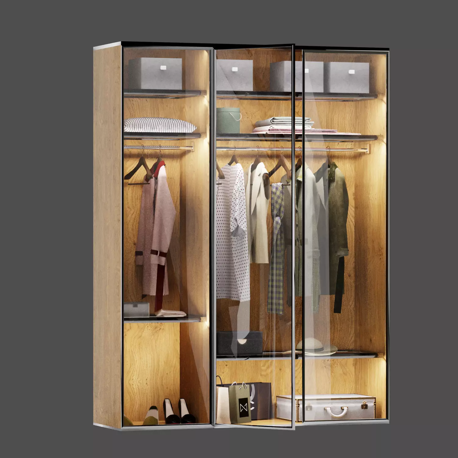 Wardrobe No 05 3D model_0