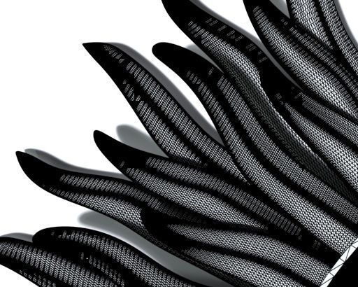 Frame-012 wooden sunburst mirror 3D model_6