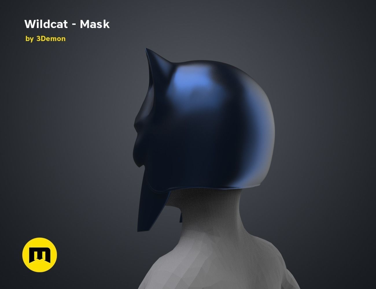 Wildcat - Mask 3D print model_20