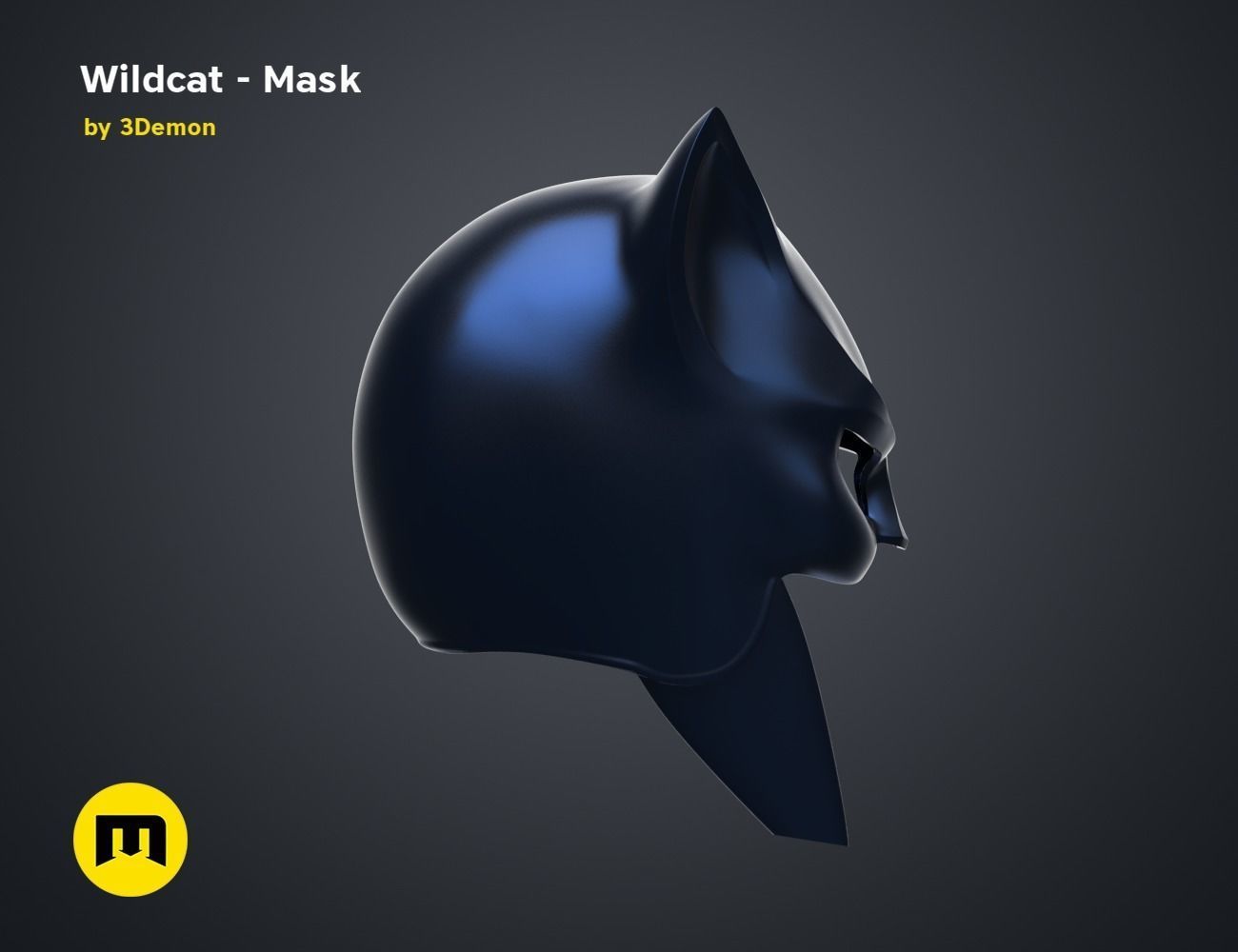 Wildcat - Mask 3D print model_23