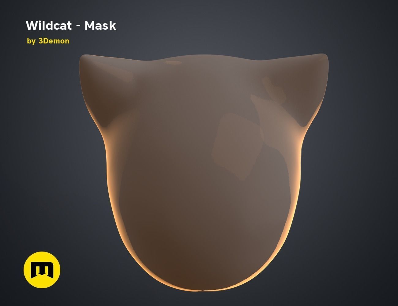 Wildcat - Mask 3D print model_13