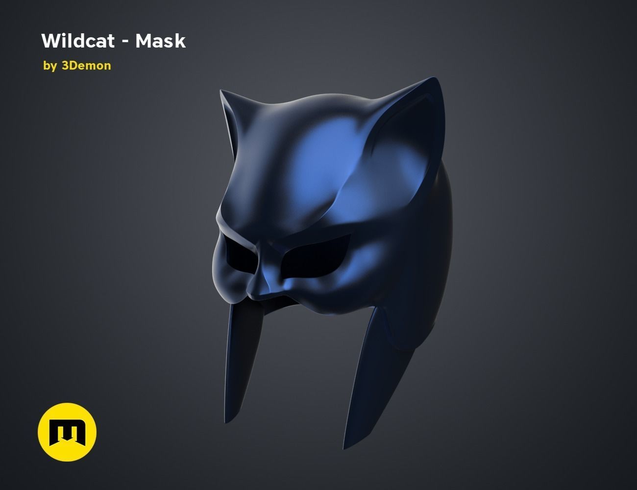 Wildcat - Mask 3D print model_22