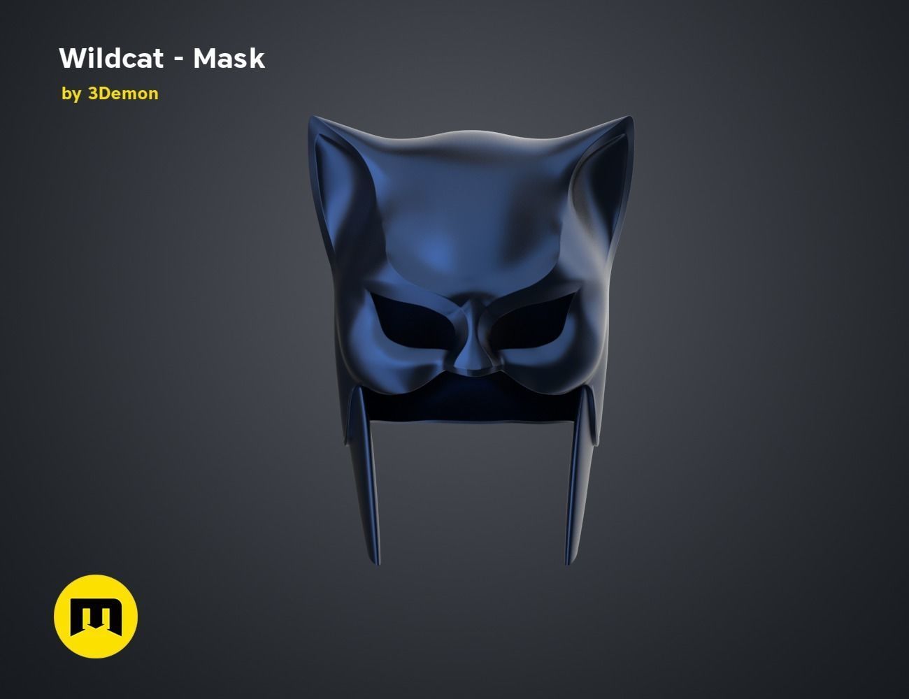 Wildcat - Mask 3D print model_21