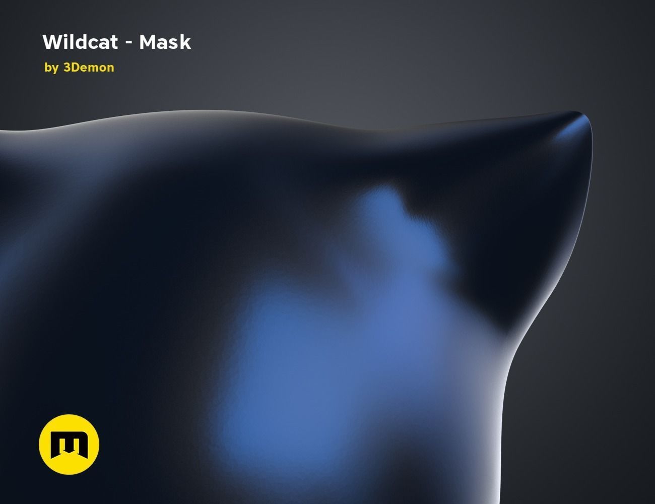 Wildcat - Mask 3D print model_16