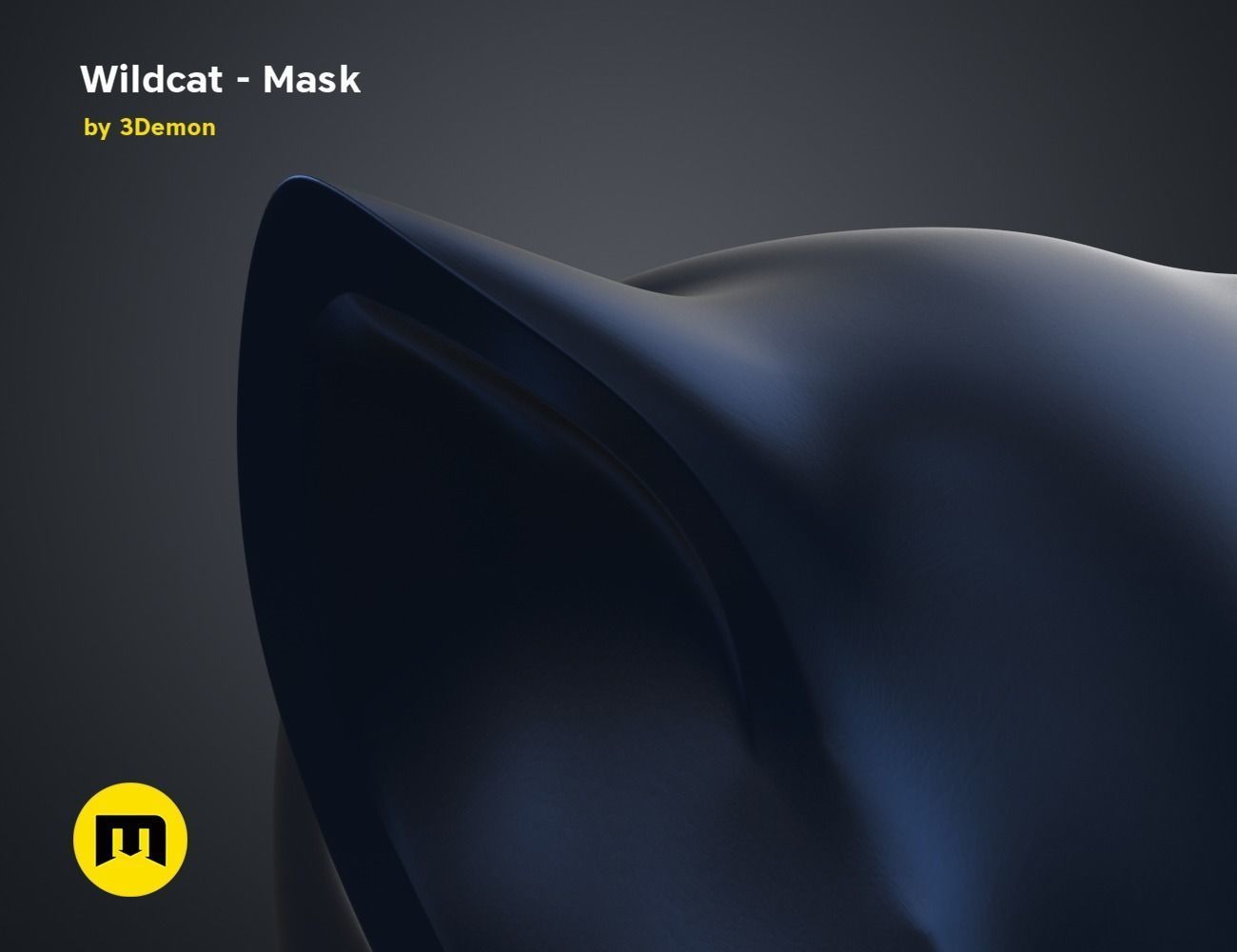 Wildcat - Mask 3D print model_5