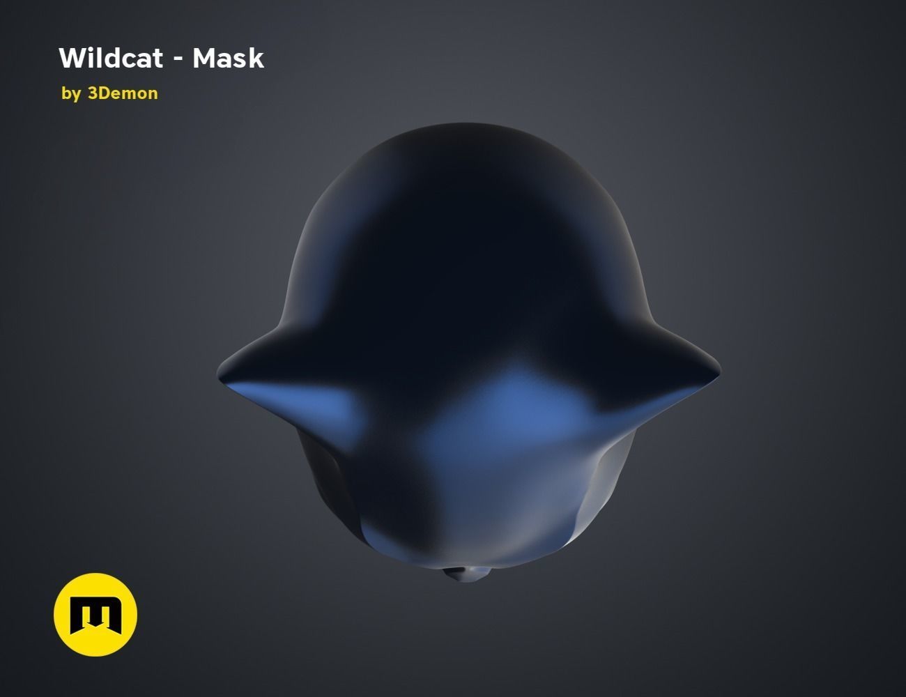 Wildcat - Mask 3D print model_25