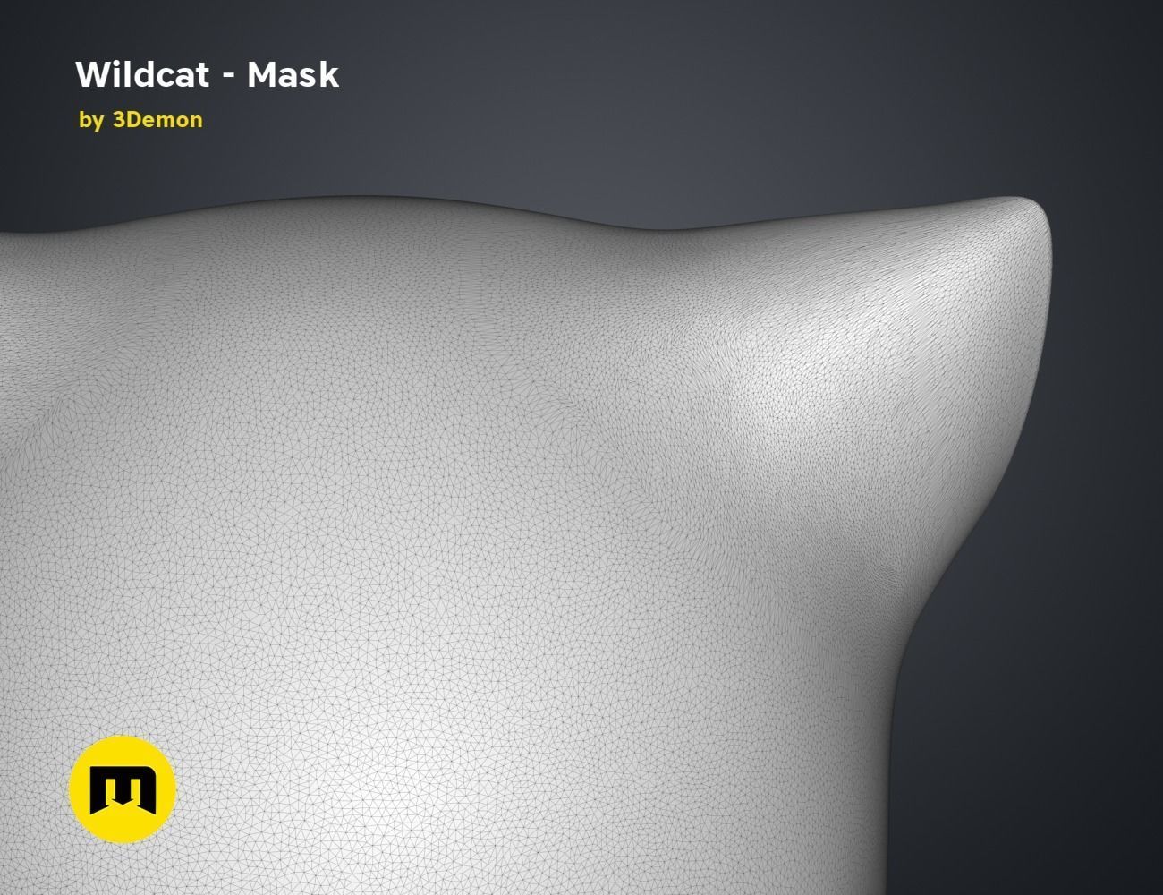 Wildcat - Mask 3D print model_14