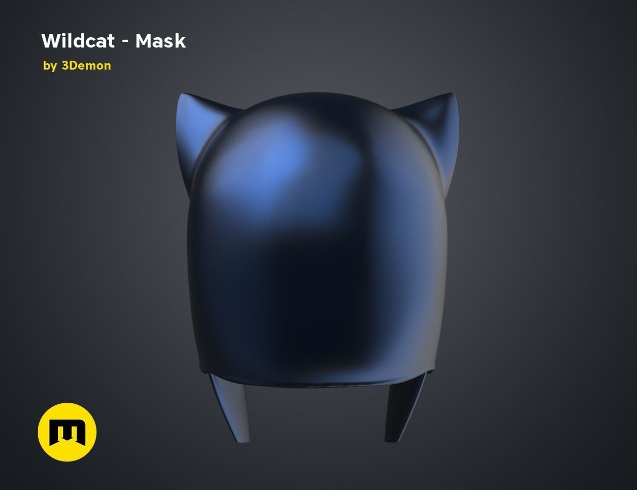 Wildcat - Mask 3D print model_24