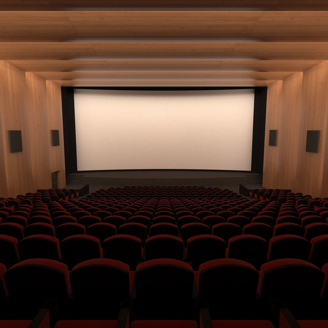 Cinema Interior 2 3D model_14