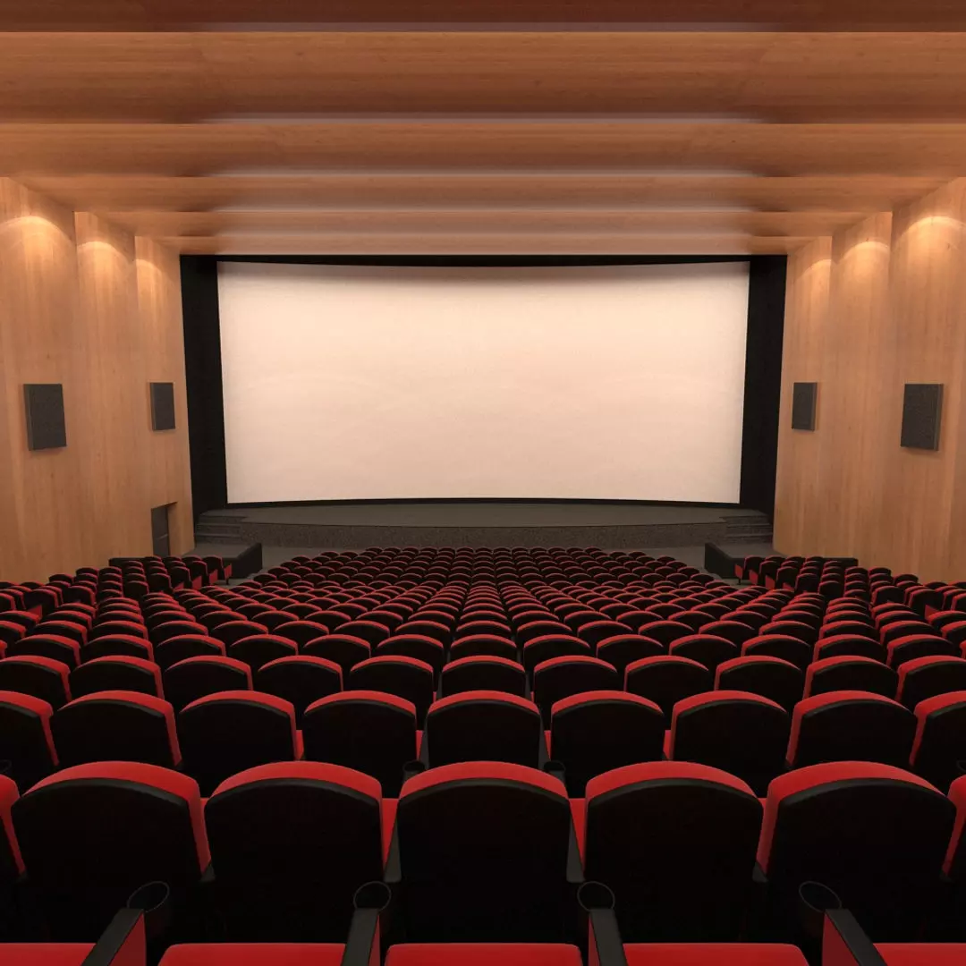 Cinema Interior 2 3D model_0