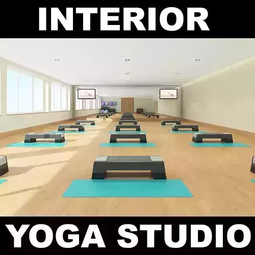 Yoga Studio 3D model