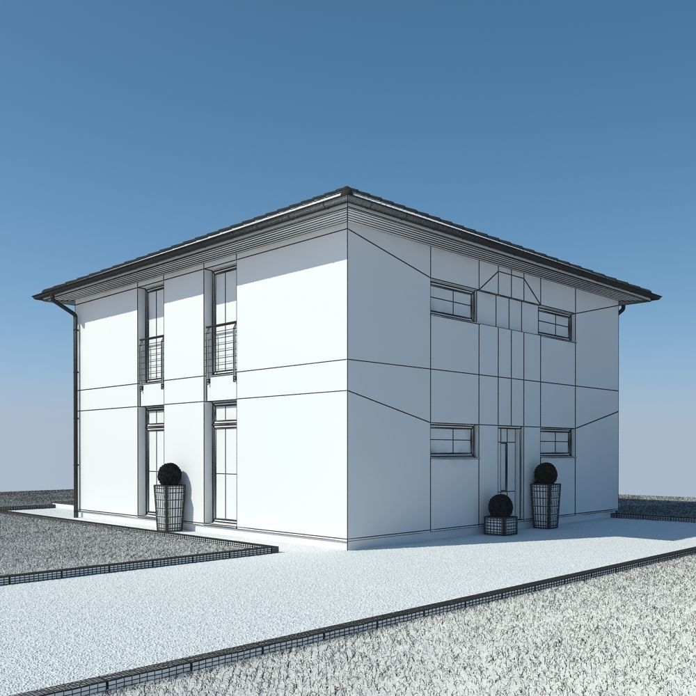 Family House 5 3D model_11