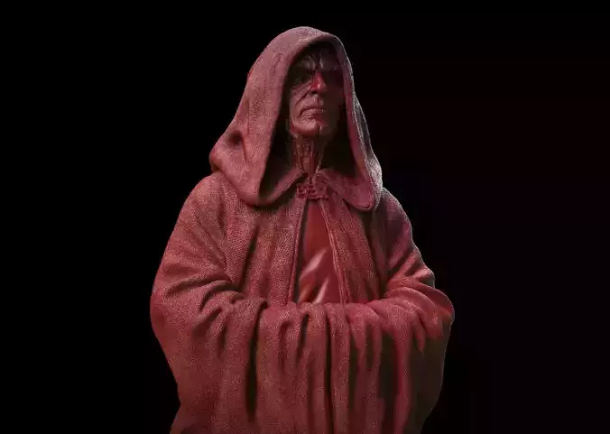 Darth Sidious -Palpatine Statue 3D print model