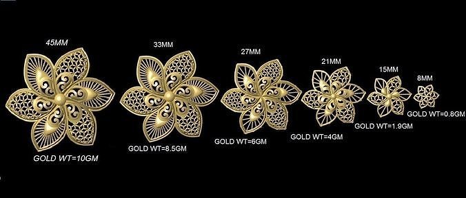 Turkey Filigree Jewellery Designs Pendant Necklase 3D print model