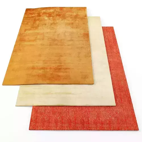 Rugs-1293 rug in orange