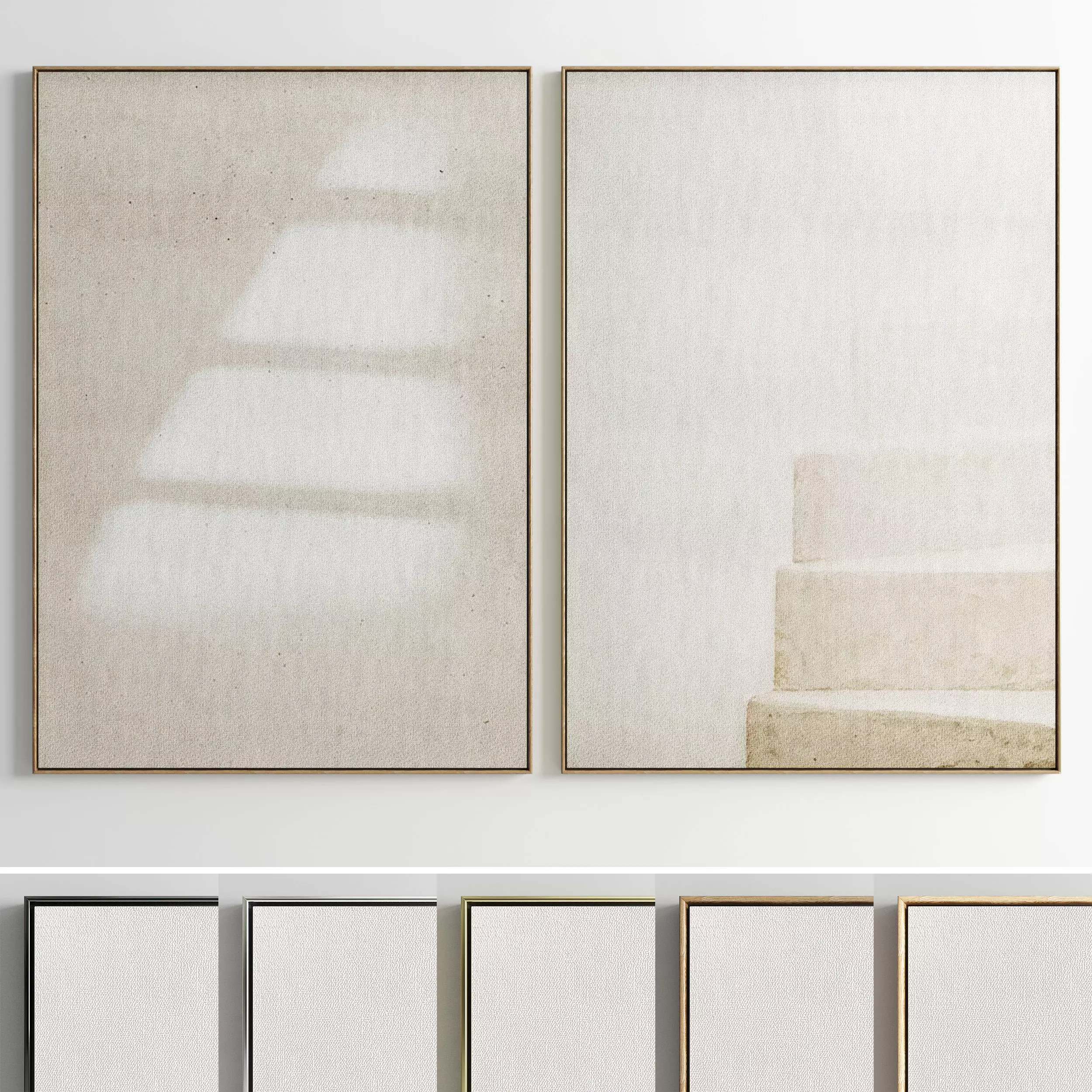 Photo Frame 137 Low-poly 3D model_0