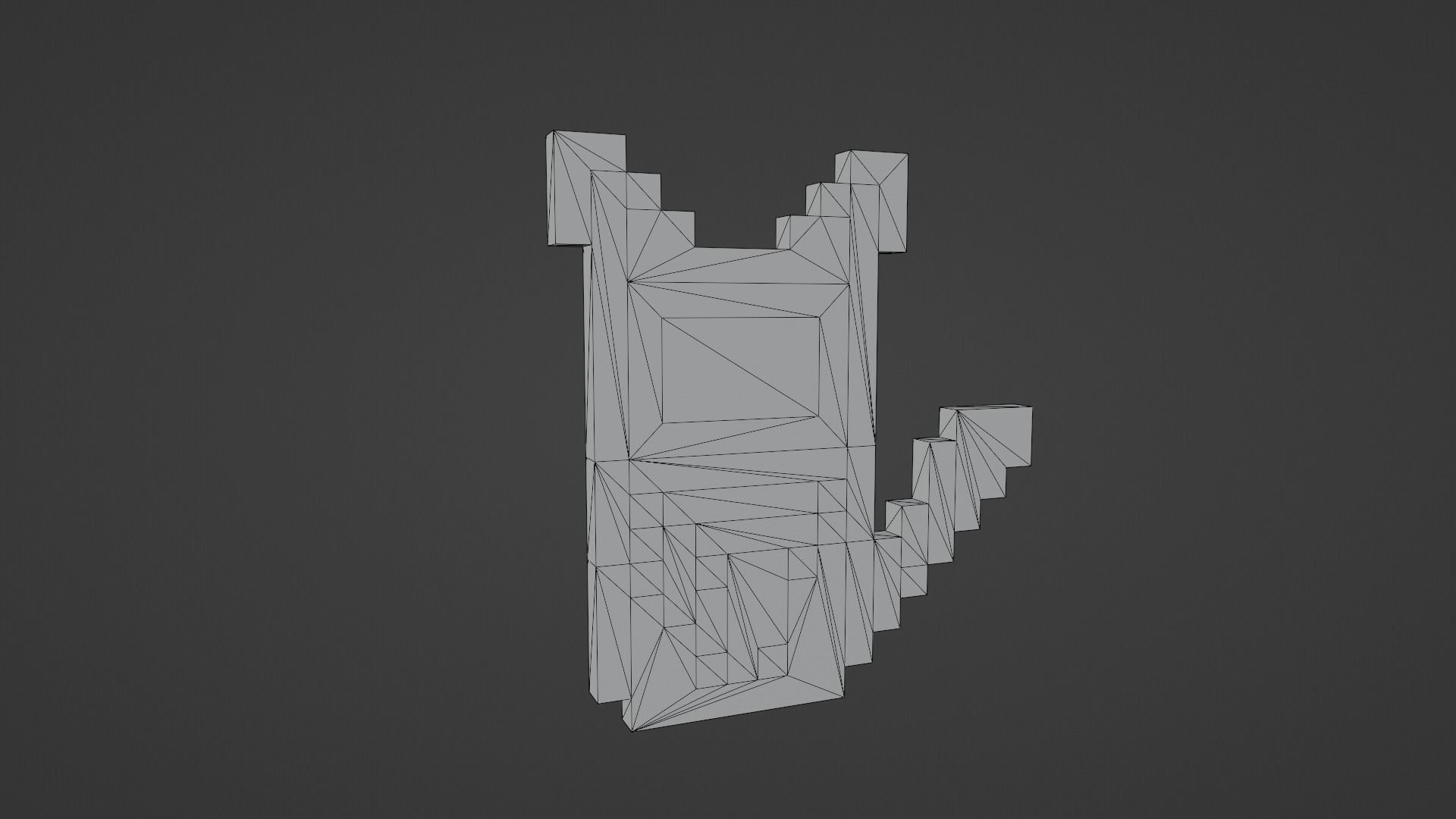 Pikachu Game Boy  Low-poly 3D model_8