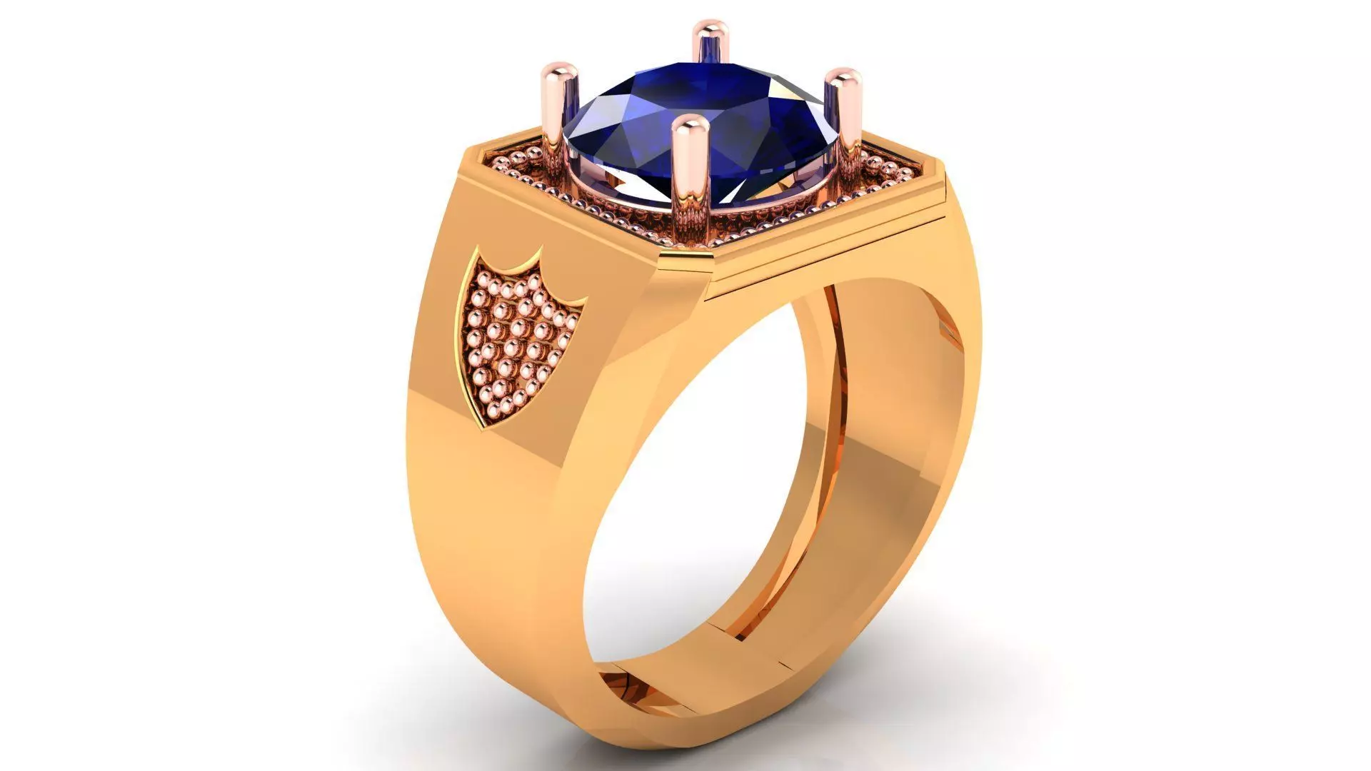 Shield Ring Free 3D print model
