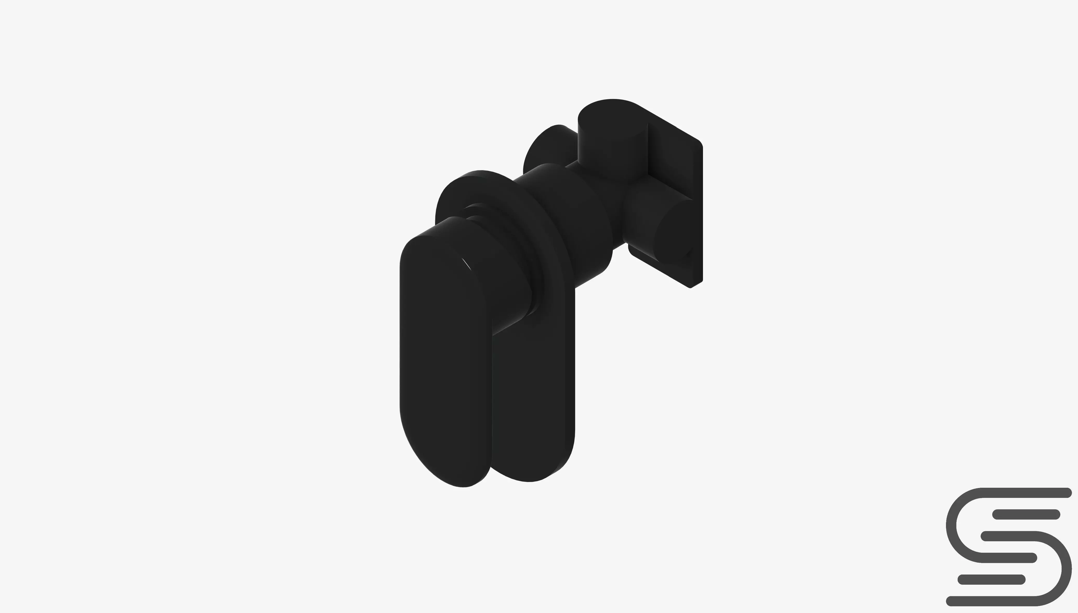 Wall Mixer Tap - Luxury - Chip Low-poly 3D model