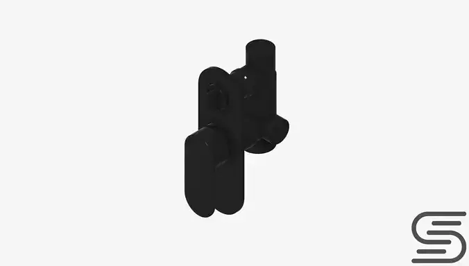 Wall Mixer Tap - Luxury - Chip - Diverter