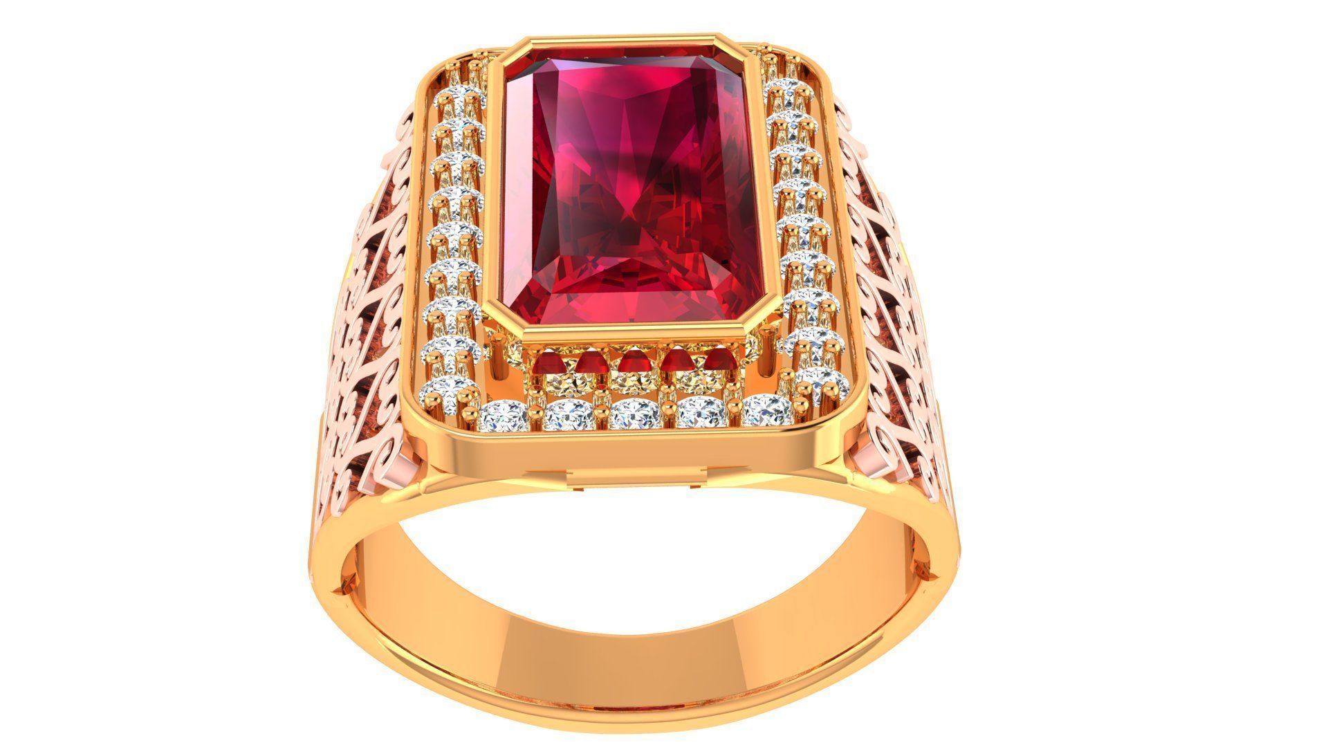 Design Ring  3D print model_4