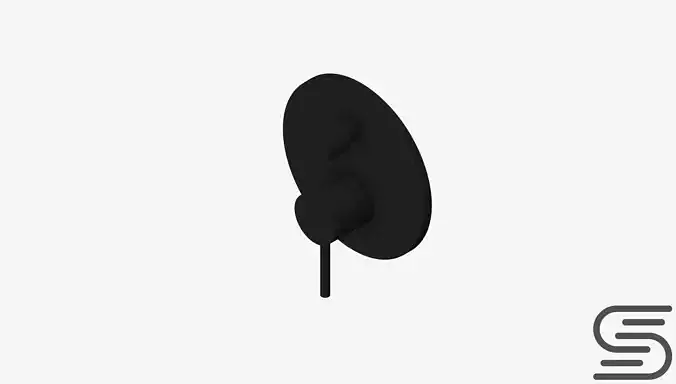 Wall Mixer Tap - Luxury - Pin - Diverter