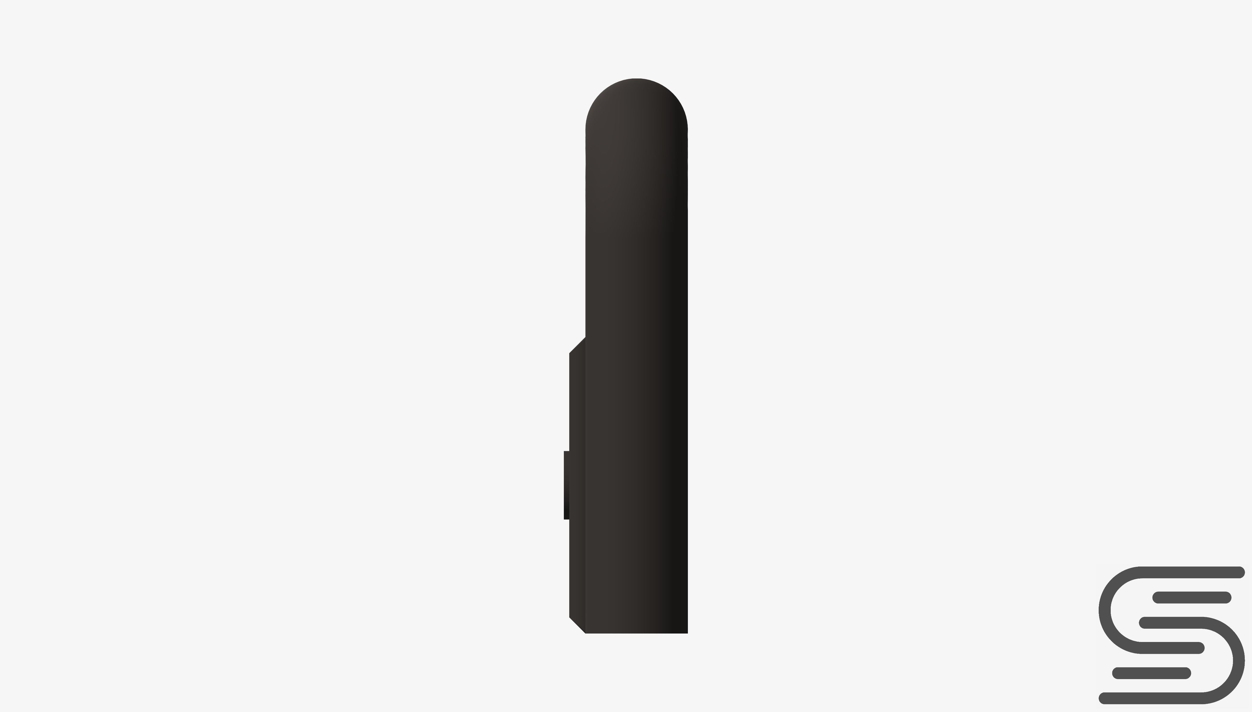 Wall Spout - Luxury - Swivel - Round Low-poly 3D model_4