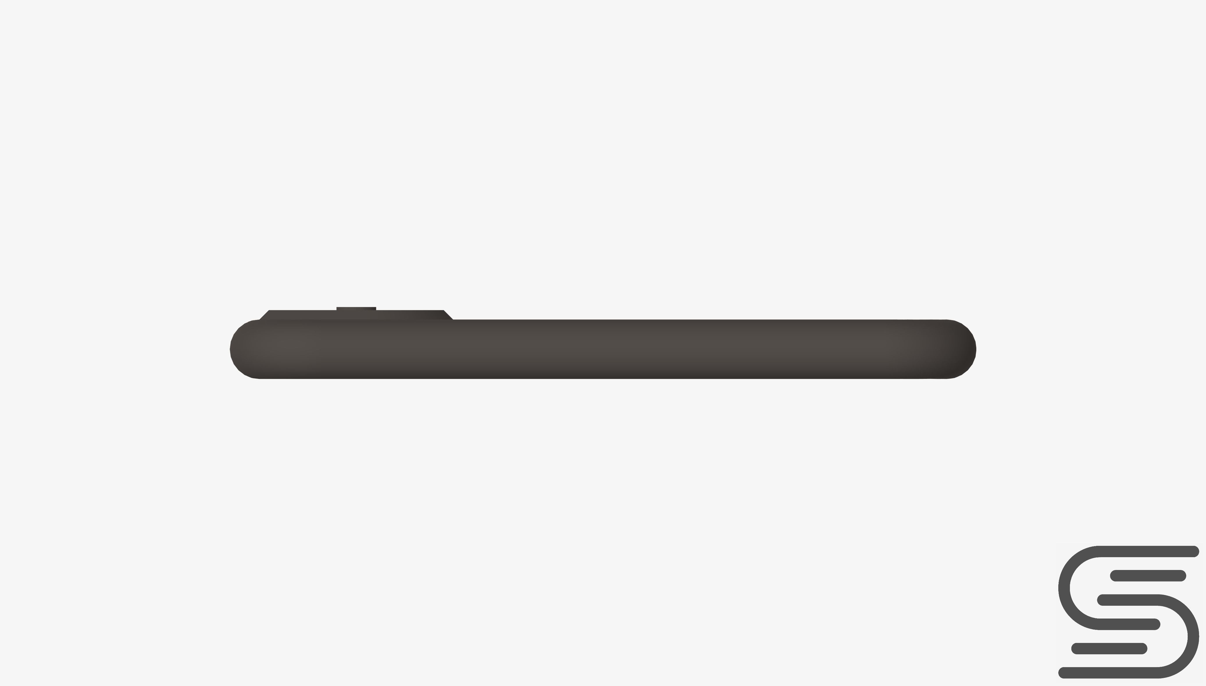 Wall Spout - Luxury - Swivel - Round Low-poly 3D model_5