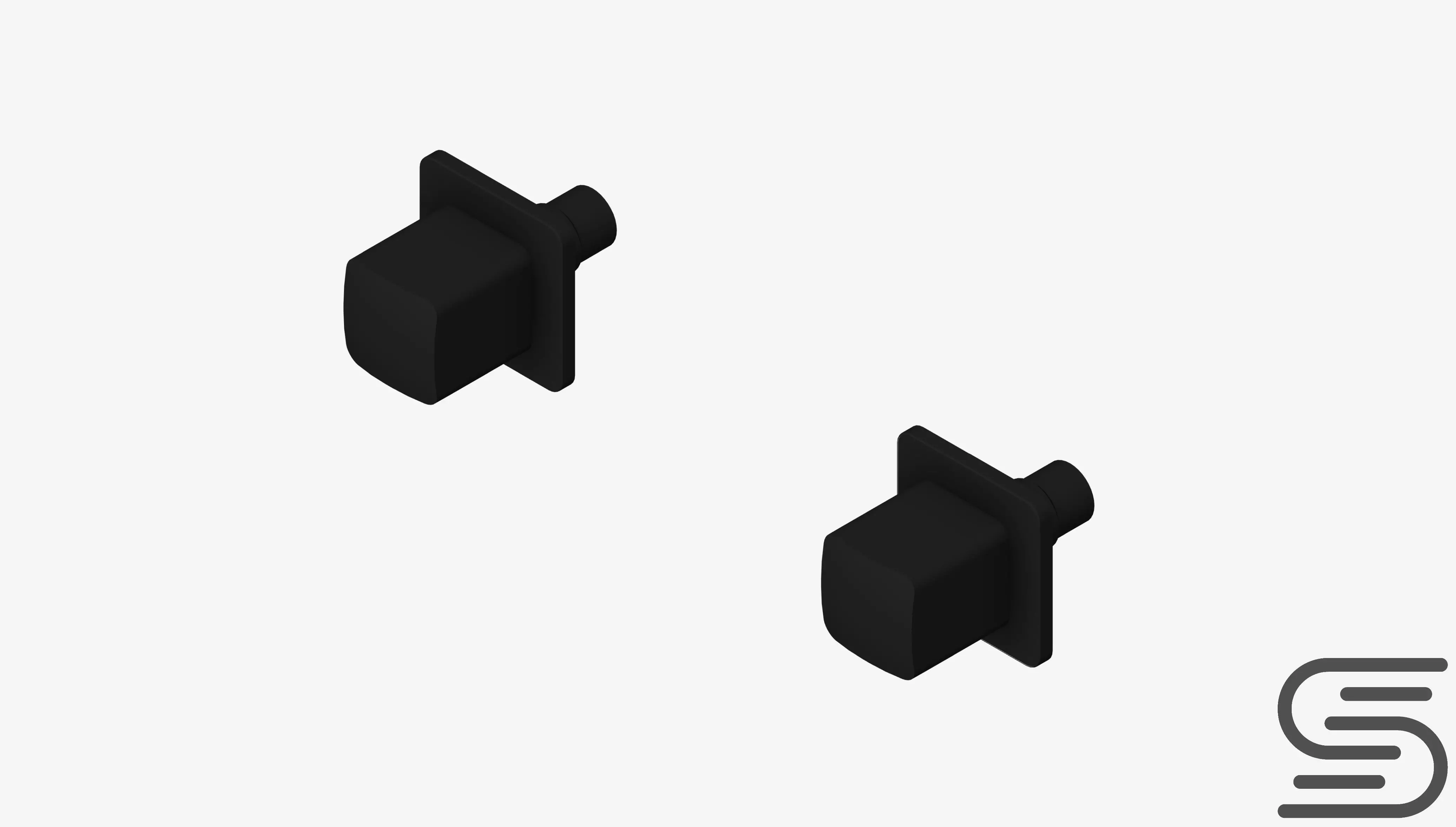 Wall Tap - Luxury - Rapid Low-poly 3D model