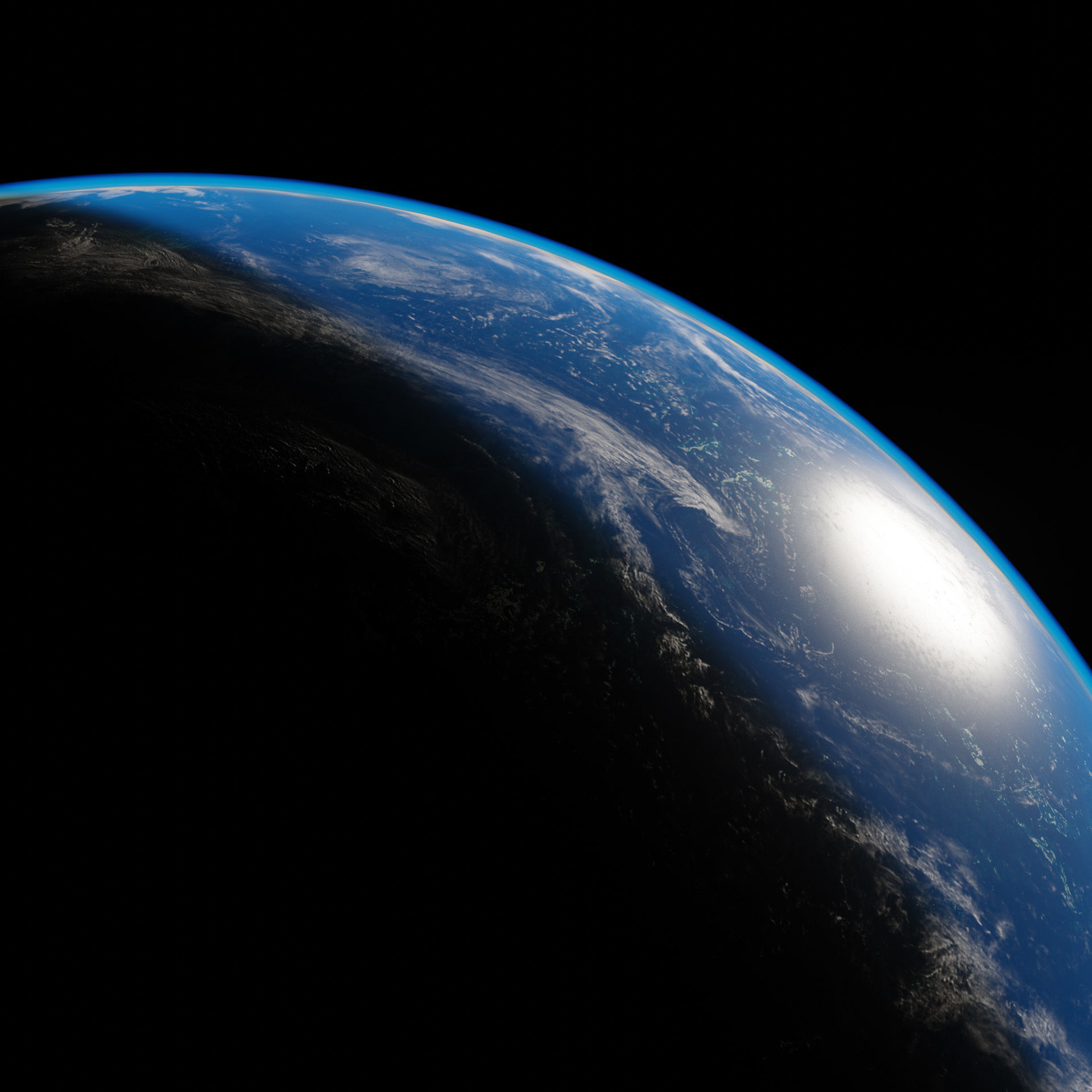 Planet Gadoyem 12K Eevee Low-poly 3D model_8