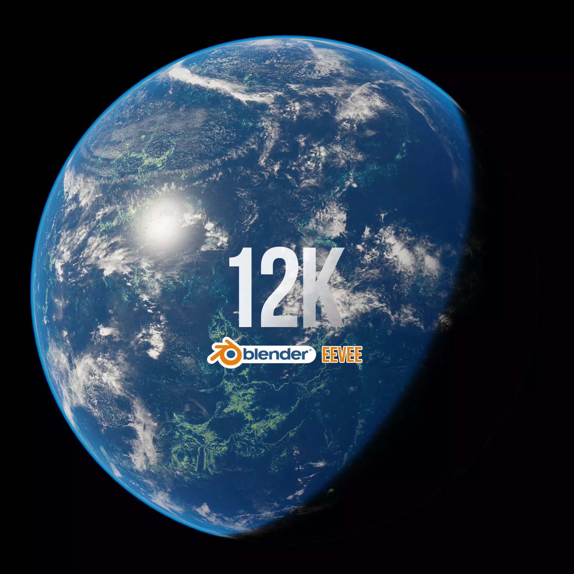 Planet Gadoyem 12K Eevee Low-poly 3D model_0