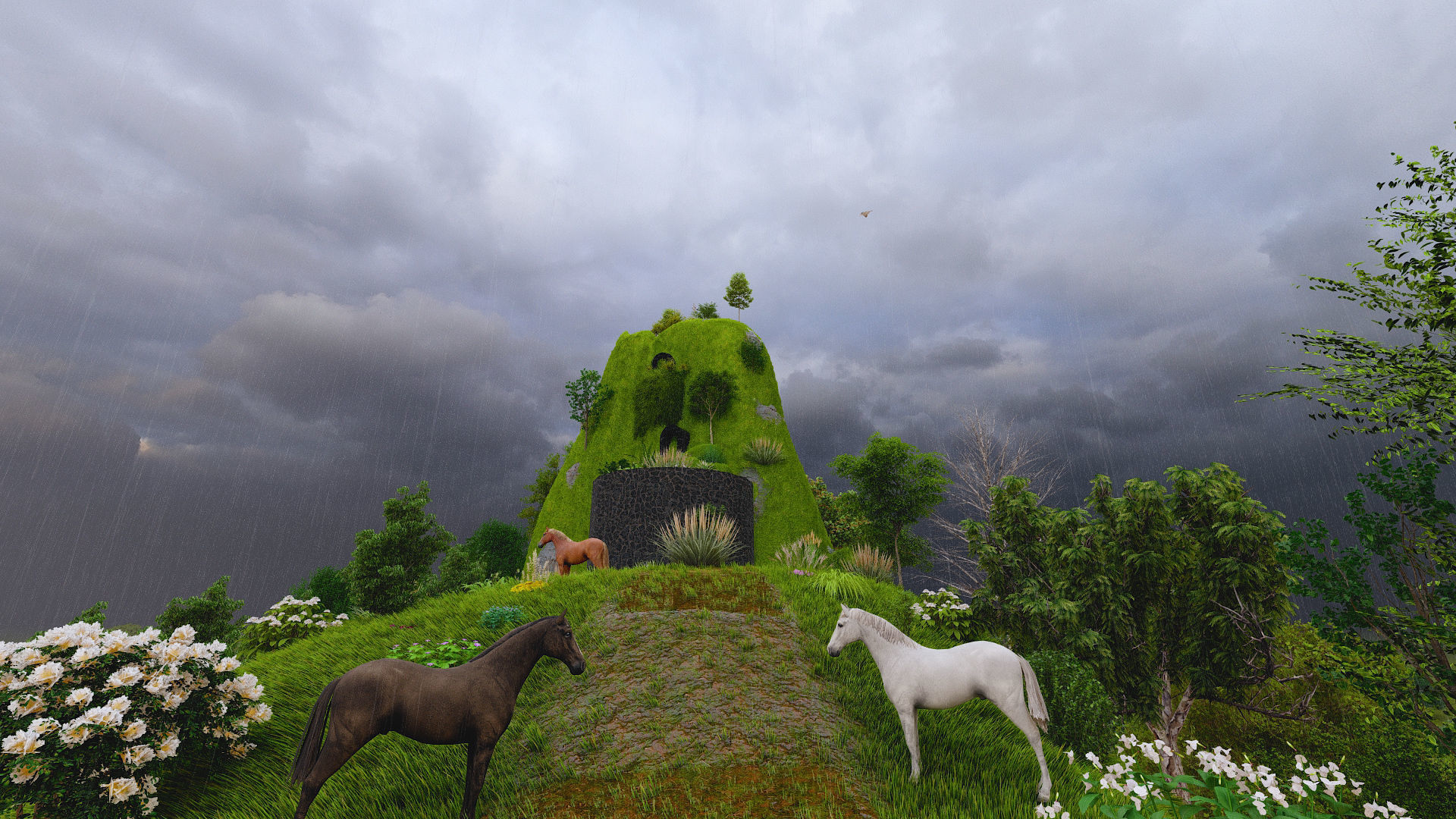 Shivaji Maharaj Forts Low-poly 3D model_8