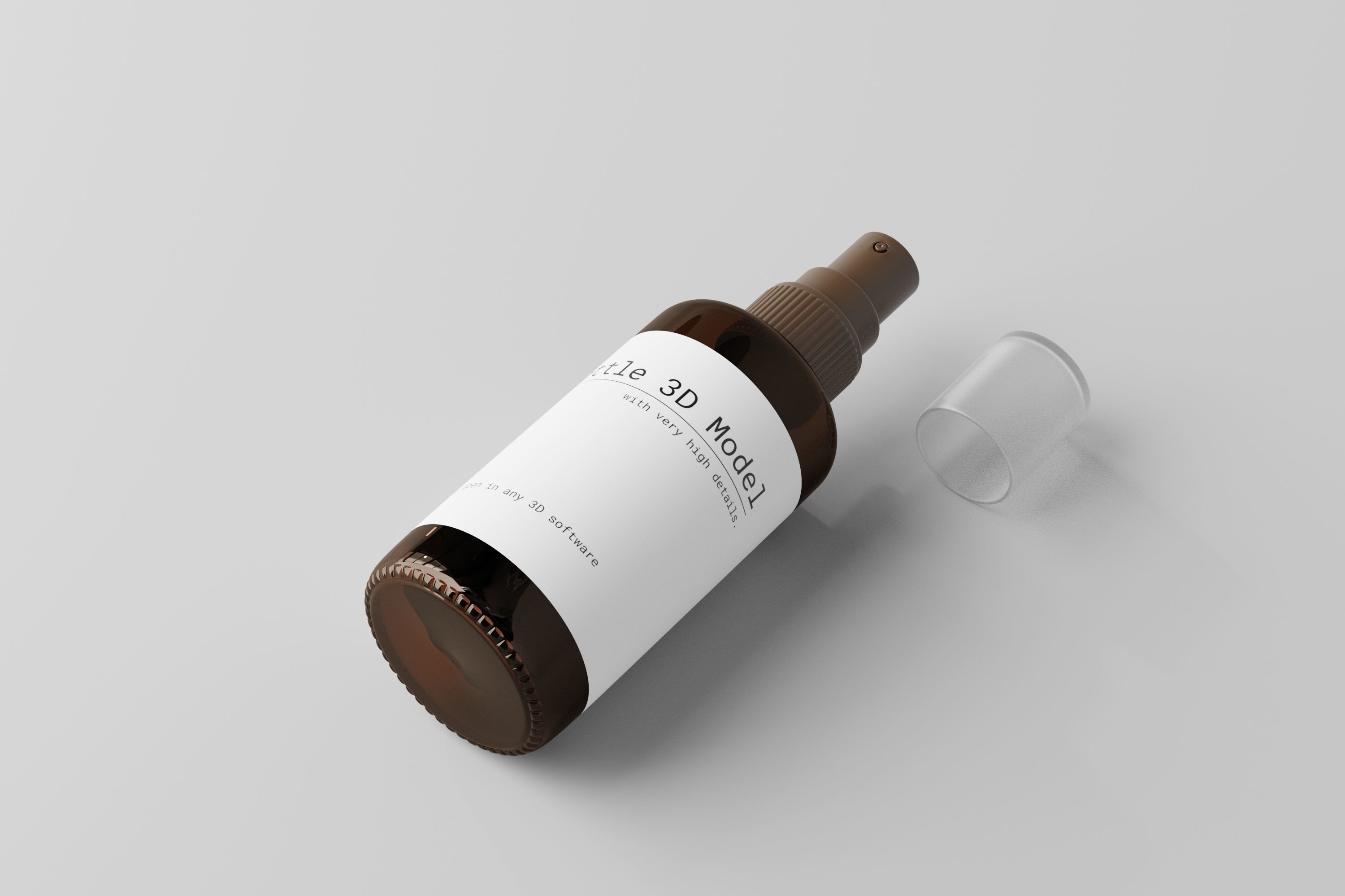 Spray Bottle 3D model_2