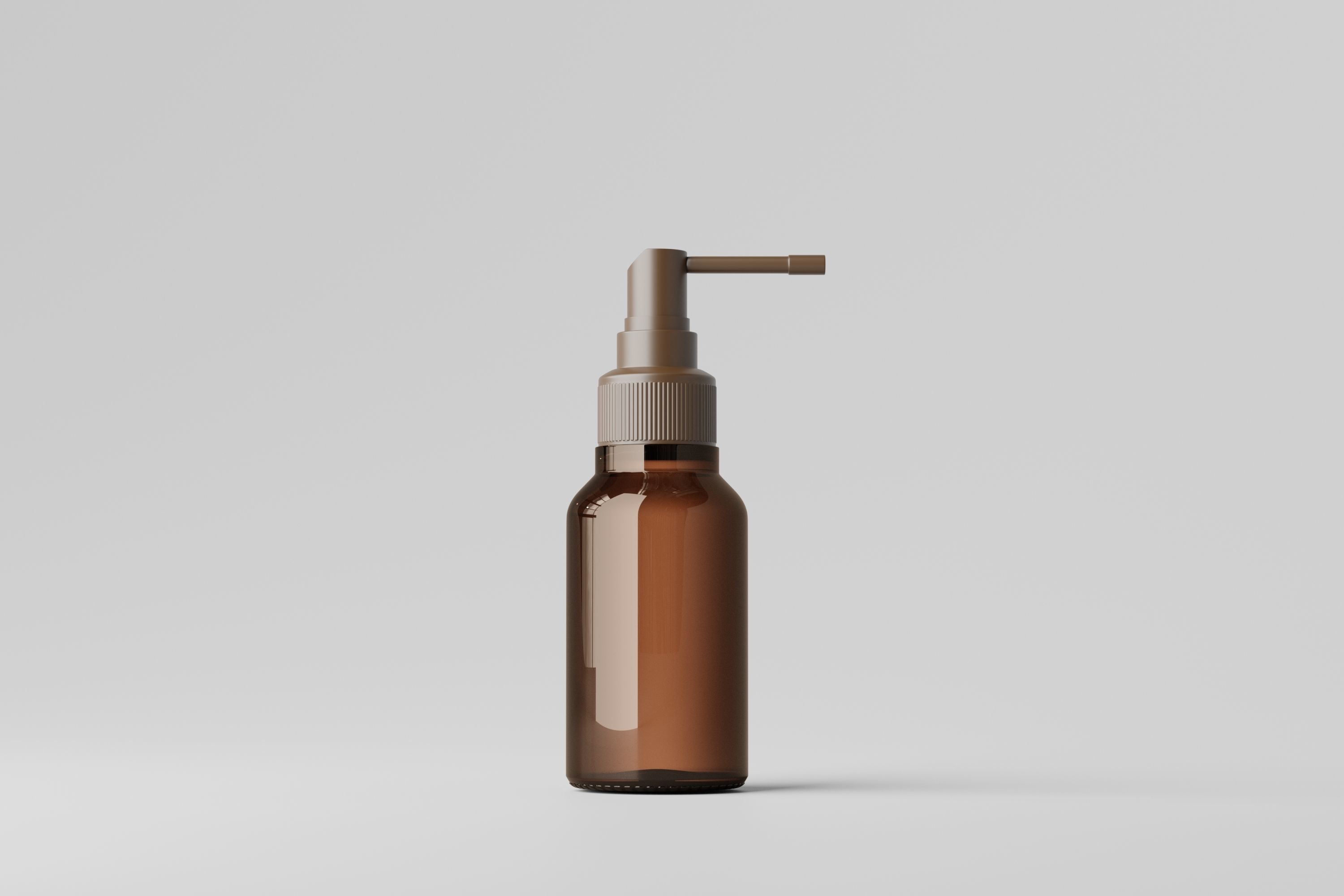 Throat Spray Bottle 3D model_1