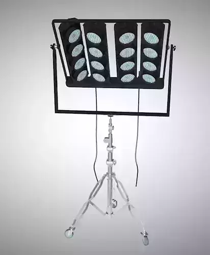 Photography light  Free 3D model
