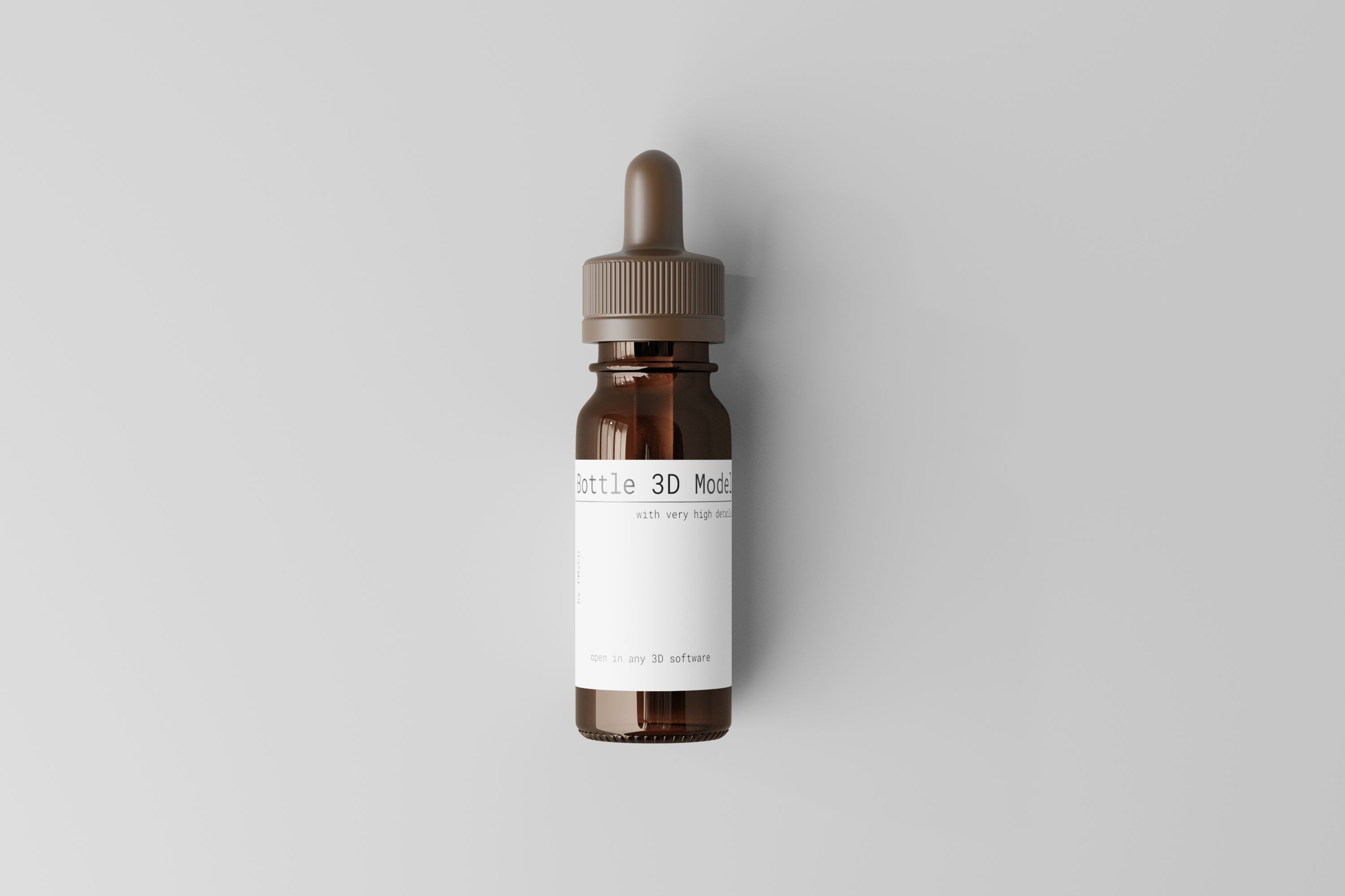 Dropper Bottle 3D model_4