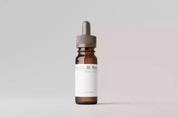 Dropper Bottle 3D model