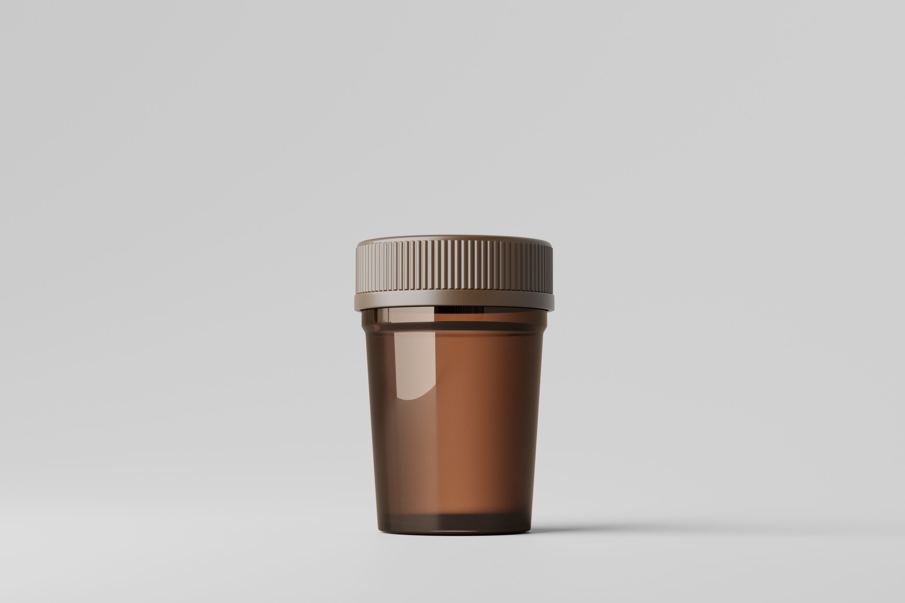 Medicine Pills Bottle 3D model_1