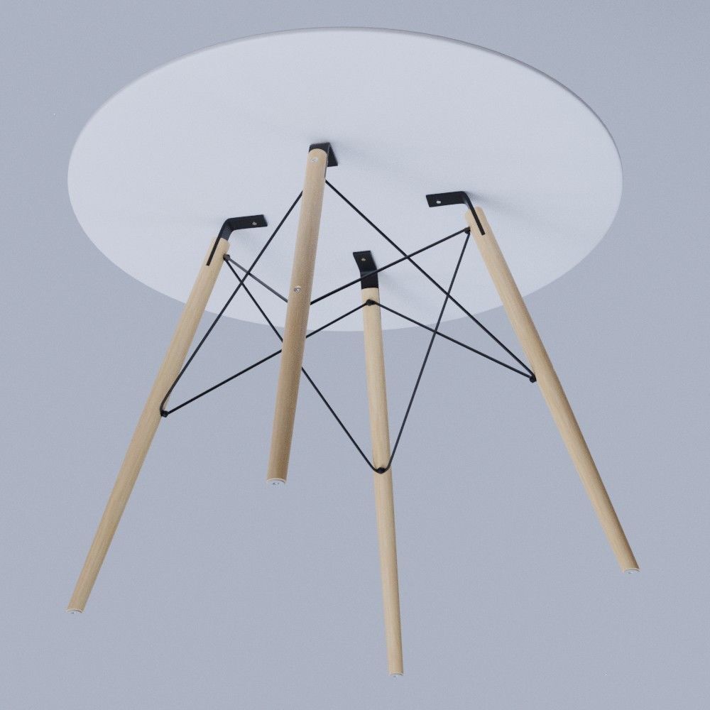 Dining Table 3D model_1