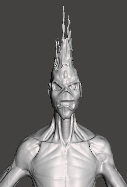 iron maiden seventh son 3D print model_4